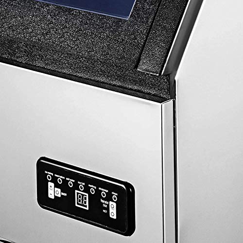 50KG Kommerzielle Eismaschine 110LB Maker Maschine 110LBS Ice Cube Maker Maschine Digital Control Refrigeration für Bar… – Bild 6