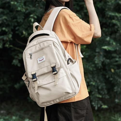 Image of Tinytot 30 Litre Japanese Korean Style School Bag Water-Resistant Laptop & Travel Backpack - Unisex Large 18 Inches Multipurpose Student Backpack for Boys & Girls, Men & Women
