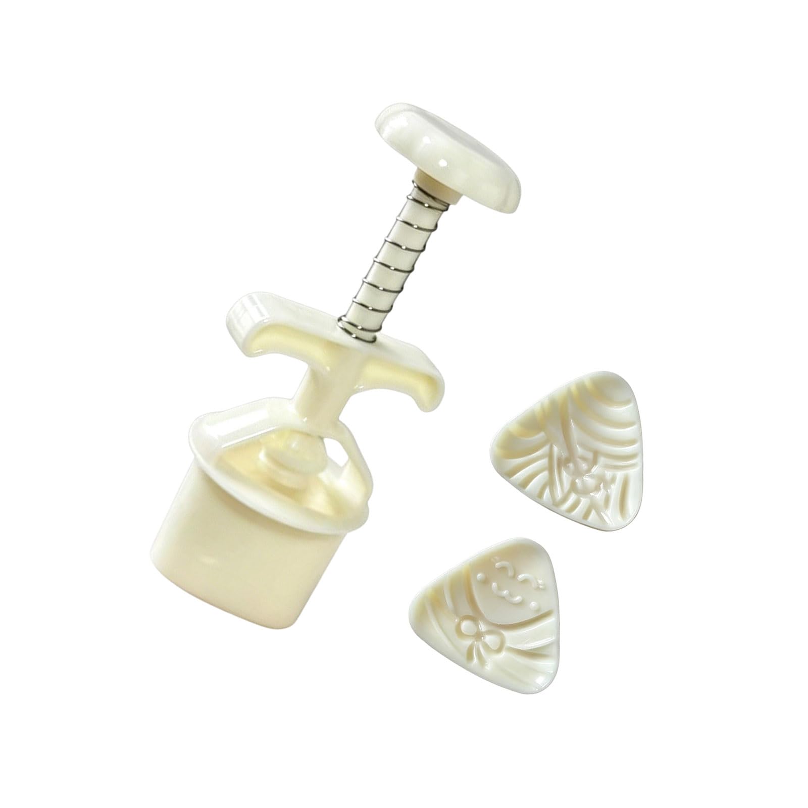 TFAOYS Cartoon Dessert Molds 3D Pastries Making Molds Zongzi Shape Baking Tool ABS Texture Dessert Press for Various Cake Simple Cookware