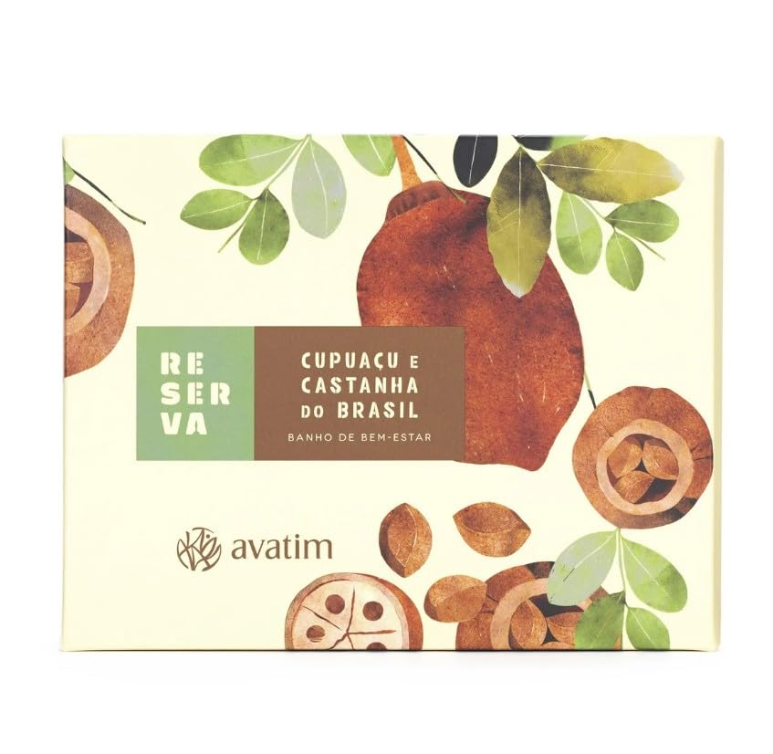 Kit Banho de Bem-Estar Cupuaçu & Castanha do Brasil (3 Itens)