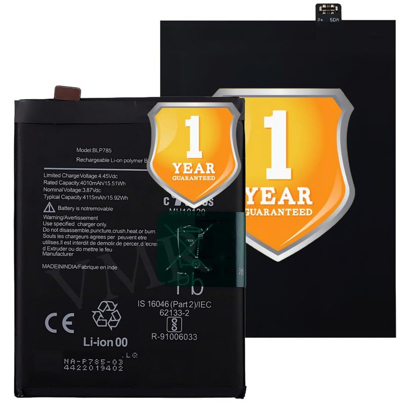 Image of Original BLP785 Battery Compatible for OnePlus Nord (AC2001, AC2003) - (4115mAh) - 1 Year Warranty X2