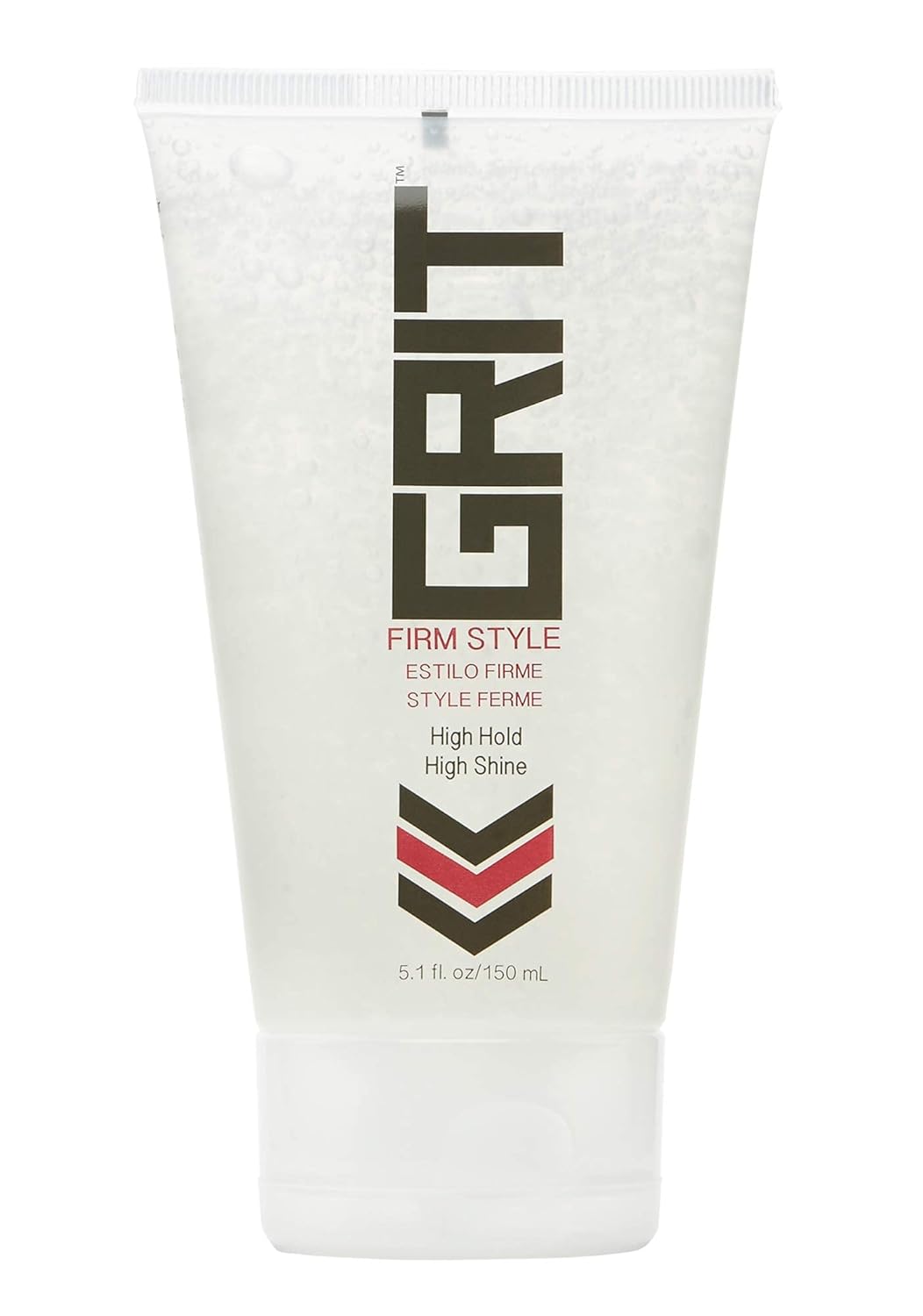 GRIT Firm Style, 5.1oz | Strong Hold, High Shine | Hair Styling Gel : Beauty & Personal Care