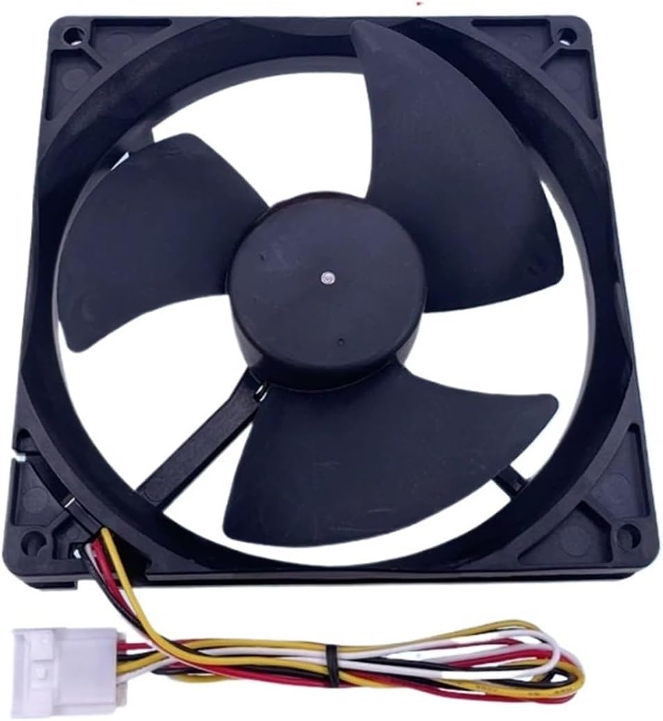 DC14V 0.28A Refrigerator Refrigeration Cooling Fan Accessories, Compatible for Hitachi, FBA12J14V Fan Replacement Parts