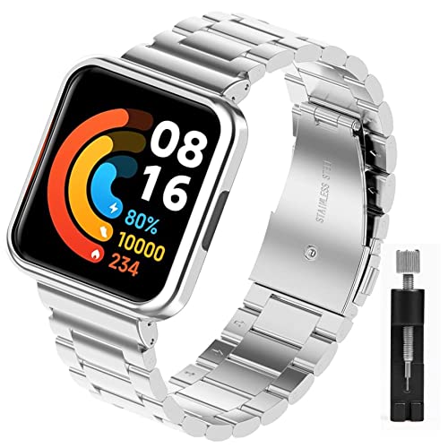 Keecuty Smartwatch Replacement Bands, Bracelet Compatible with Redmi, Xiaomi Watch 2 Lite