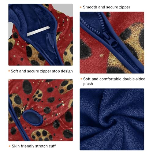 Kids Soft Fleece Brushed Hooded Sweatshirt with Pocket Athletic Zip up Hooded Jacket for Boys or Girls 3-10T3