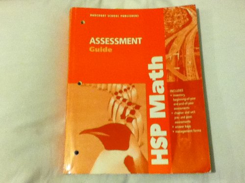 HSP Math: Assessment Guide Grade 5