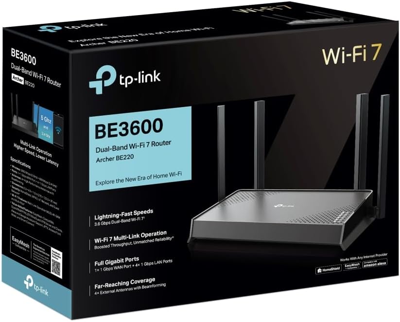 TP-Link Roteador Wi-Fi 7 BE3600: Review após 7 dias de testes para gamers
