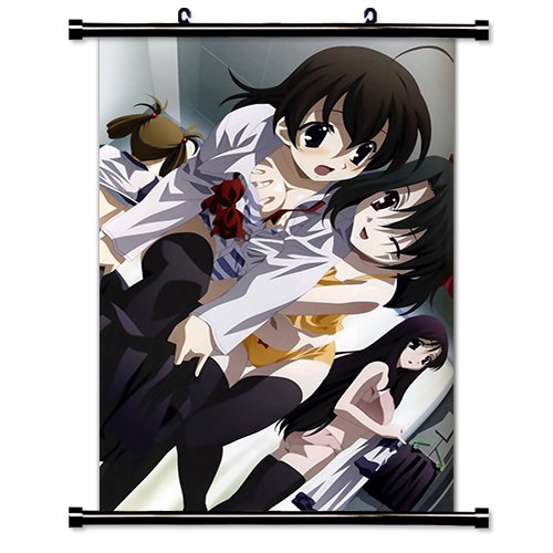 スクールデイズ SchoolDays ポスター Amazon.com: School Days Anime Game Fabric Wall Scroll Poster (32