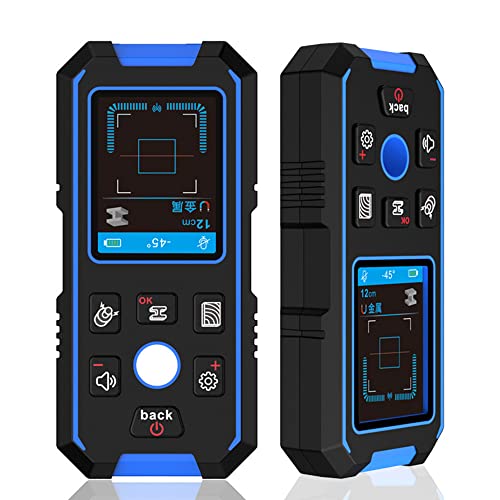 Nuevo detector de pared de metal/madera/Live Wire escáner LCD retroiluminación digital pantalla de voz Broadcast seguridad cincel pared decoración hogar herramienta de detección Cover