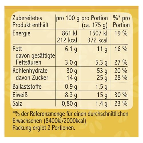 Mondamin Kaiserschmarrn österreichische Art in 10 Minuten fertig, 135 g, 1 Stück – Bild 5