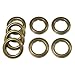 Home Sewing Depot Fast-set Metal, #12 Grommet, 1 9/16", 8 Grommets Total, Antique Brass