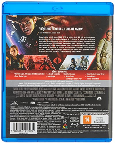 G.I. Joe Origens - Snake Eyes BD