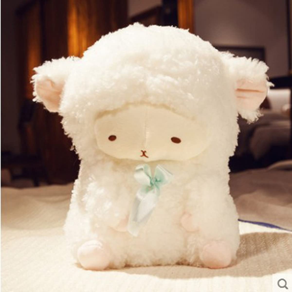 かわいい白いぬいぐるみ 約30cm 