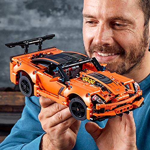Image of LEGO Technic Chevrolet Corvette ZR1 42093 Building Kit (579 Pieces) Multicolor