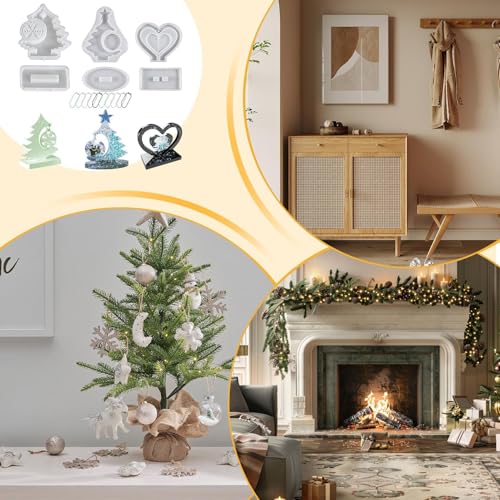 Moules en silicone Noël réutilisables pour réussir vos décors de table