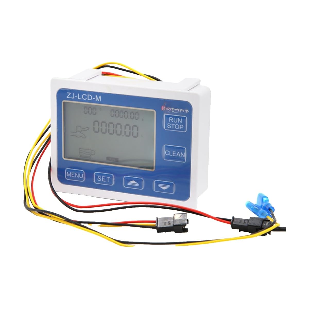Controlador cuantitativo digital de flujo de agua con pantalla LCD y panel 2