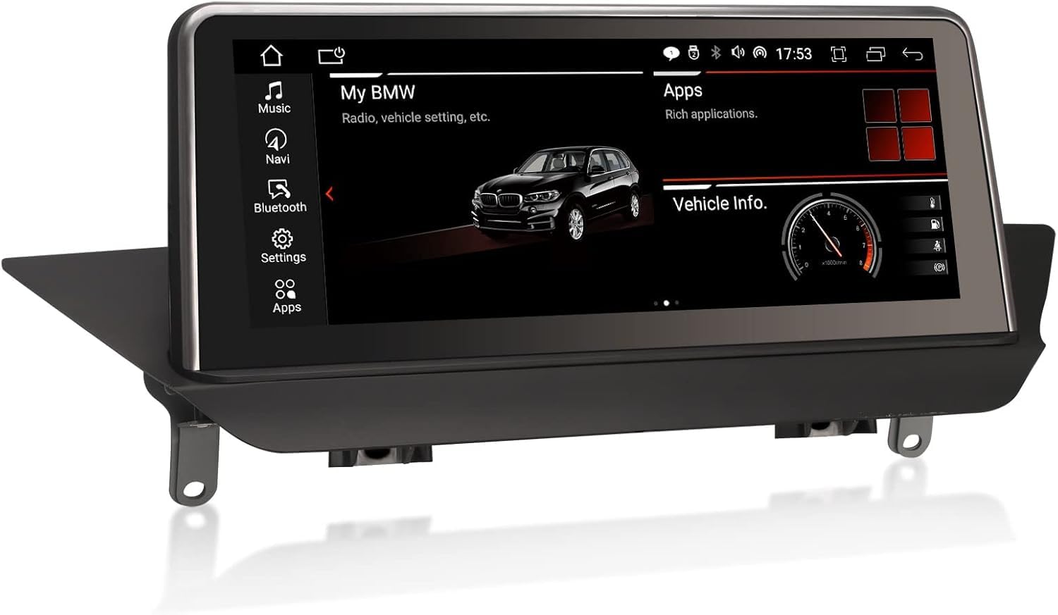 10,25" Android 13 8-rdzeniowy 4 GB RAM + 64 GB ROM radio samochodowe GPS nawigacja do BMW X1 E84 (2009-2015) CIC obsługuje bezprzewodowe CarPlay IPS Touch Screen iDrive OEM radio Bluetooth DAB+