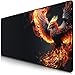 Produktbild TITANWOLF - XXL Speed Gaming Mauspad 900 x 400mm - XXL Mousepad - Tischunterlage Large Size - verbessert Präzision und Geschwindigkeit - Phoenix