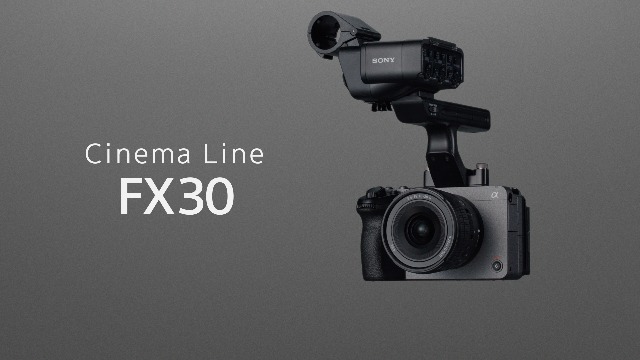 Buy Sony Cinema Line FX30 with XLR Handle | Super 35 | 4K 120P | S