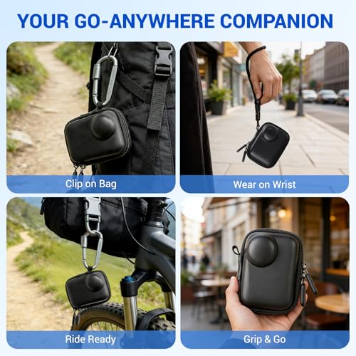 Estuche de transporte Aurivor para cámara Insta360 Go Ultra miniatura 6