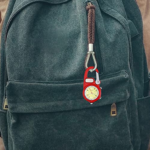 Reloj de bolsillo con microluz para leer la hora en la oscuridad de forma rápida 5