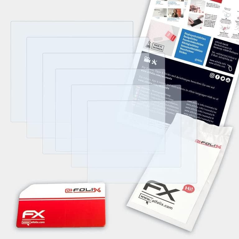 Miniatura 2 de Película protectora de pantalla compatible con Nintendo DS, película protectora FX ultratransparente (juego de 3)