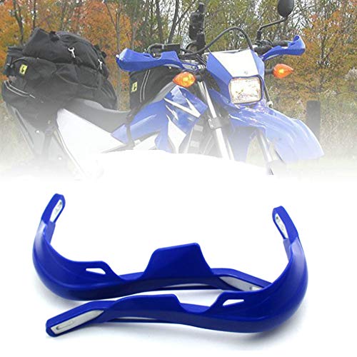 TC-Motor Handlebar Brush Bar Hand Guard Handguard Protector Throttle Grips for 7/8\" 22mm Handlebar Motorcycle Pit Dirt Bike Enduro ATV Quad Motocross Yamaha TTR SSR XR CRF (Blue)