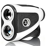 Golf Range Finder with Slope - 1200 Yards Range Finder for Golfing/Hunting, 7X Magnification, Flag Pole Locking Vibration, Rechargeable Golf Rangefinders with Magnet Stripe, Best Golf Accessories Gift