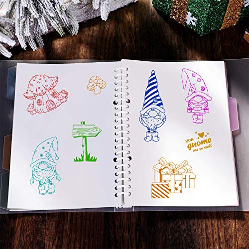 GLOBLELAND Gnome Clear Stempels Merry Christmas Siliconen Stempel Seal voor Kaarten Maken Decoratie en DIY Scrapbooking - Image 8