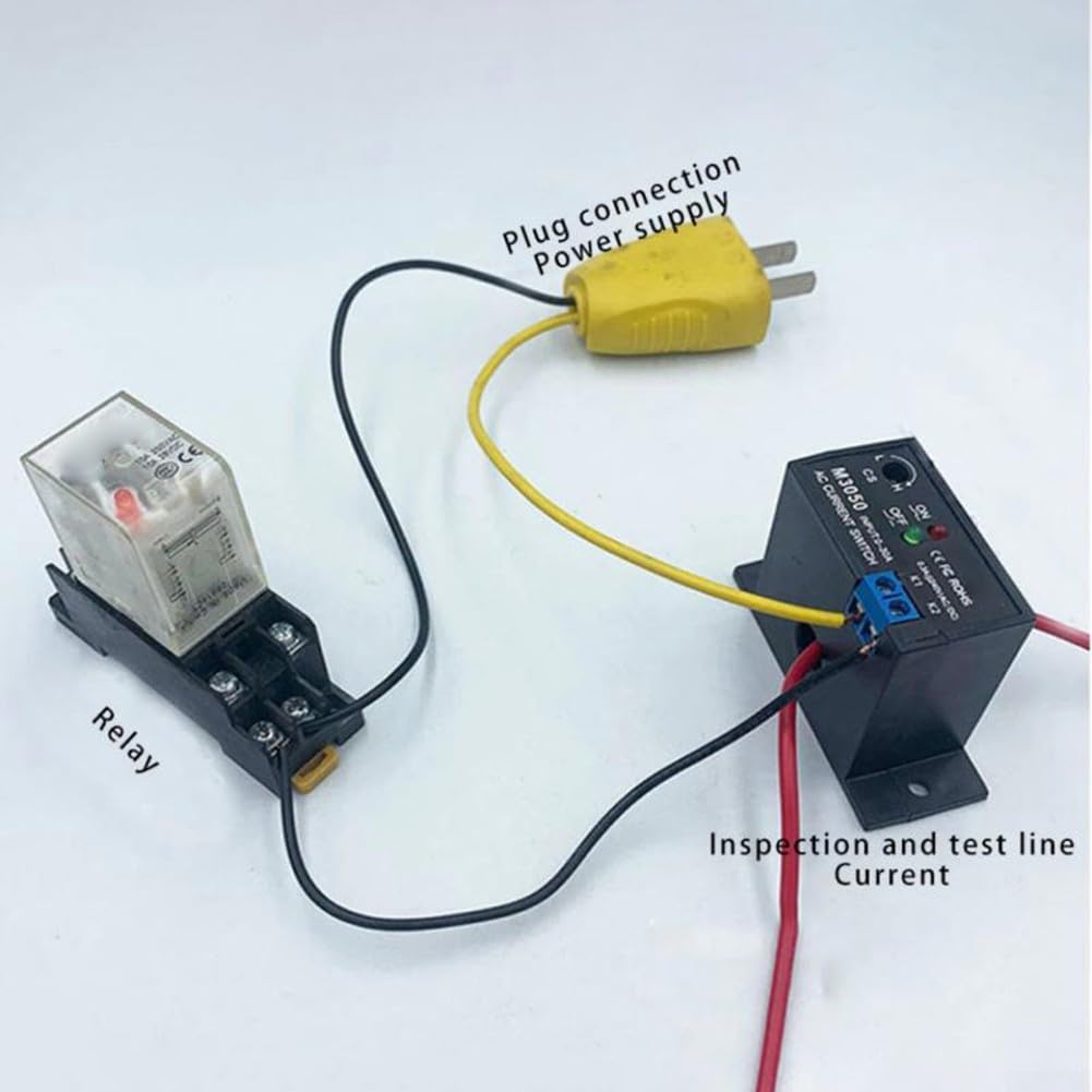 AC Corrente Sensing Switch Induzione Relè M3050 M3056 Autoalimentato Per Corrente Elettrica E Commutazione (M3050)