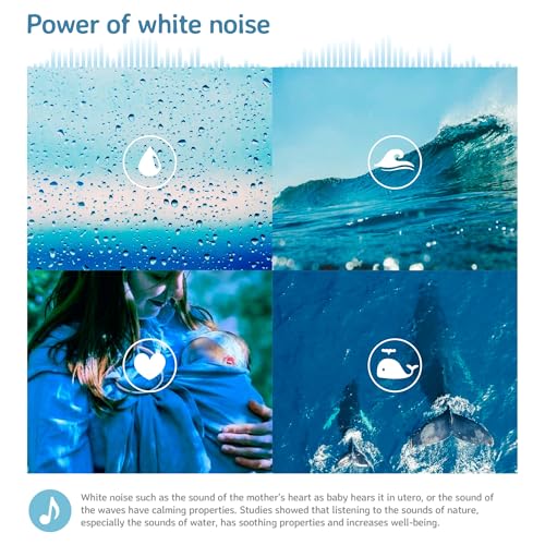 Image of Cloud b Sound Machine with White Noise Soothing Sounds | Cuddly Stuffed Animal | Adjustable Settings and Auto-Shutoff | Nighty Night Owl Smart Sensor