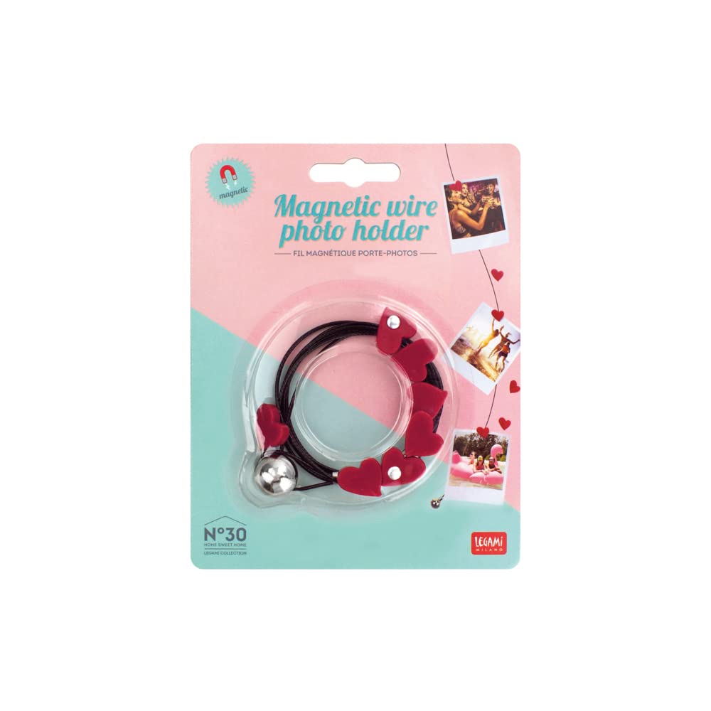 Filo portafoto Legami con magnete Cuori. Hearts