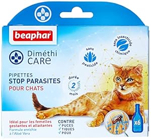 Pipettes Stop Parasites pour Chat Diméthicare (Abonnement)