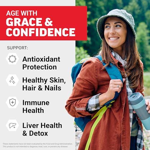 Force Factor Glutathione Supplement, 500mg Reduced Glutathione | Antioxidant Supplement, Superior Absorption, Vegan, Non-GMO, 60 Vegetable Capsules — view 2
