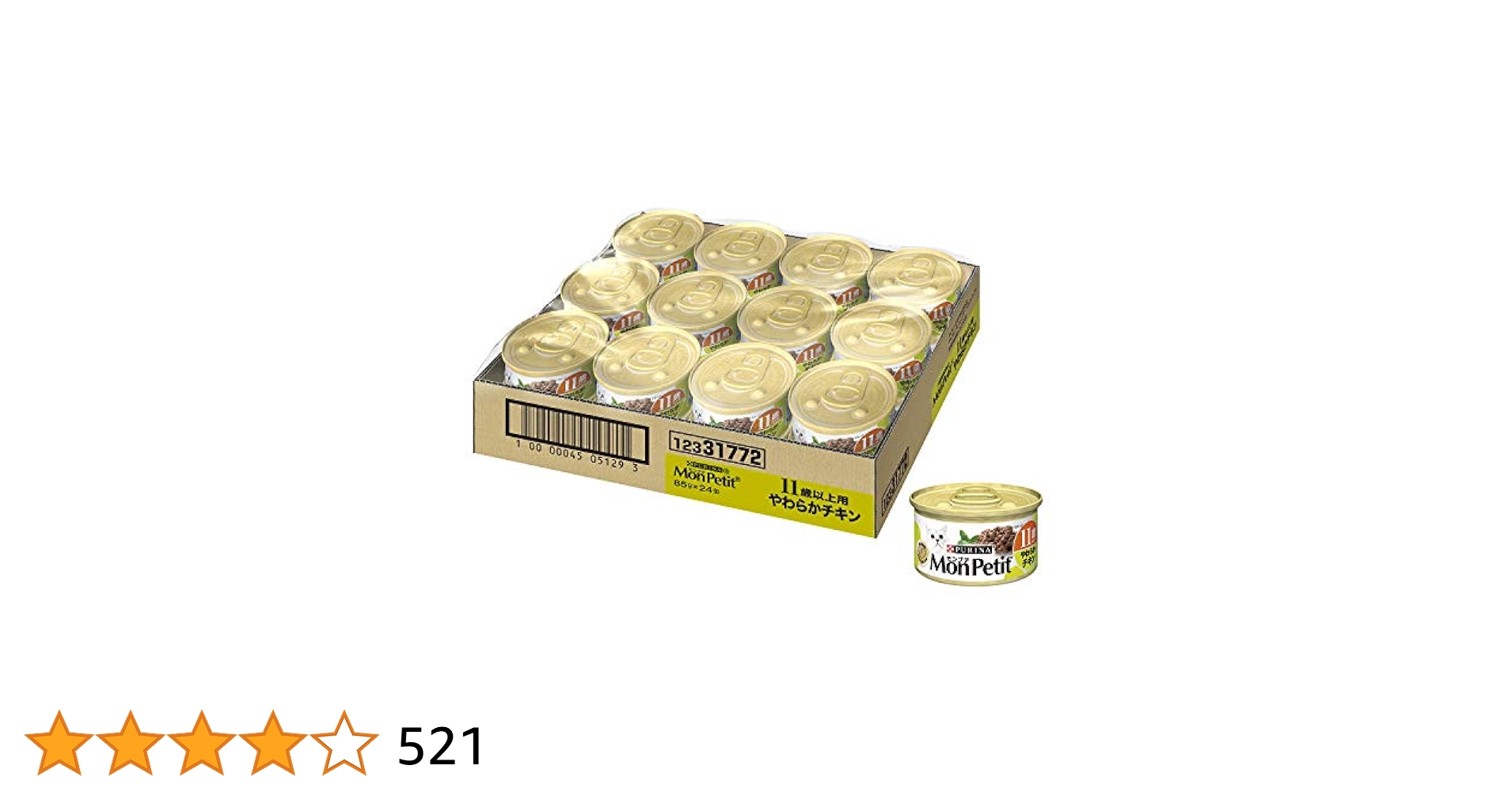 モンプチ 缶 高齢猫用(11歳以上) やわらかチキン 85g×24缶入り (ケース販売) [キャットフード] 9jupf8b 61BXr8eiGRL._UF894,1000_QL80_.jpg