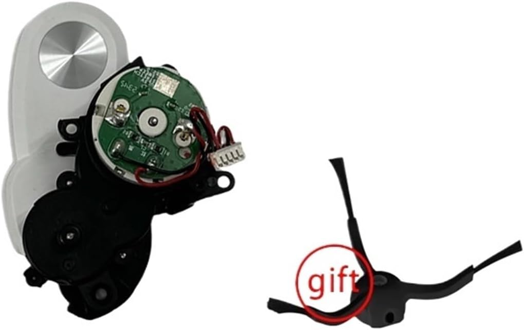 Side Brush Motor & Telescopic Robotic Arm Motor Compatible With Roborock Qrevo Master/S8 MaxV Ultra - Robot Vacuum Spare Parts Accessories(Biack)