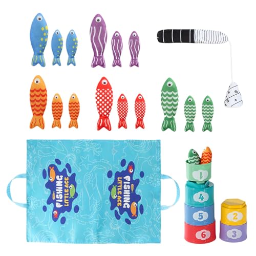 Jeu de pêche pour bébé éducatif améliorant la motricité et puzzle
