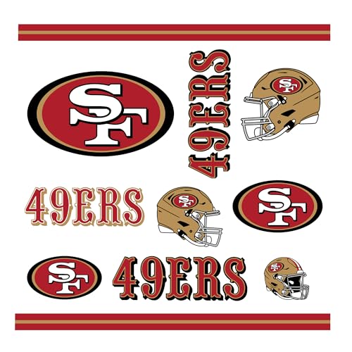 Image of Rico Industries NFL Football San Francisco 49ers Double Wall 20oz Tritan Tumbler