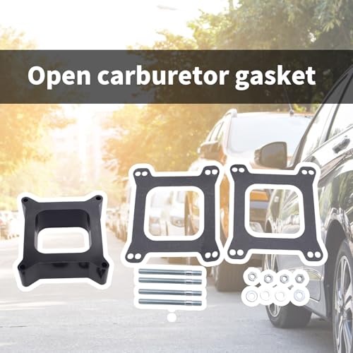 Entretoise de carburateur ouverte en phénolique isolant de 5,1 cm