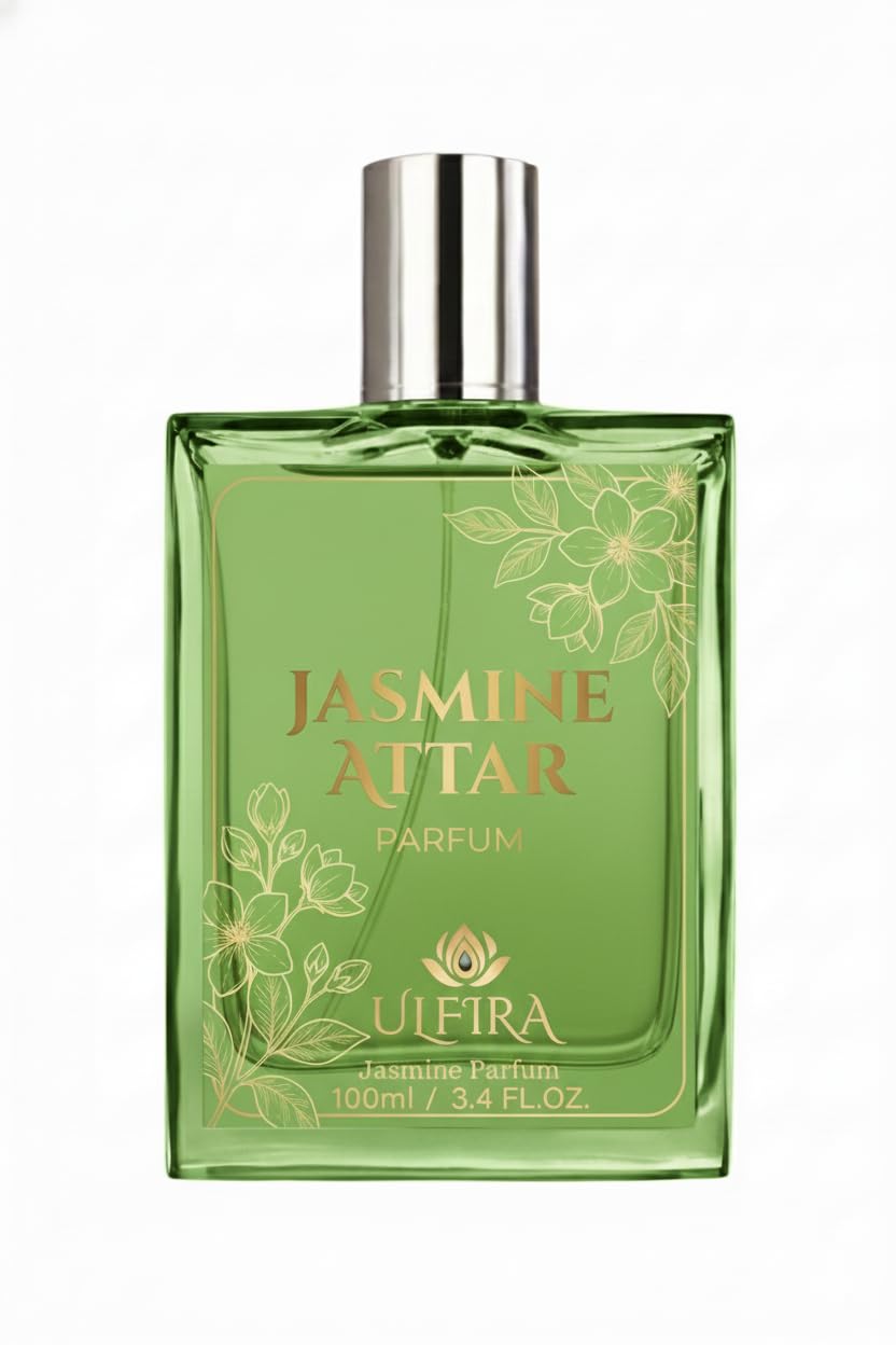 Jasmine Attar Parfum for Men & Women | Long Lasting Natural Floral Perfume | Alcohol-Free Concentrated Fragrance | 100ml Eau de Parfum-picture-28