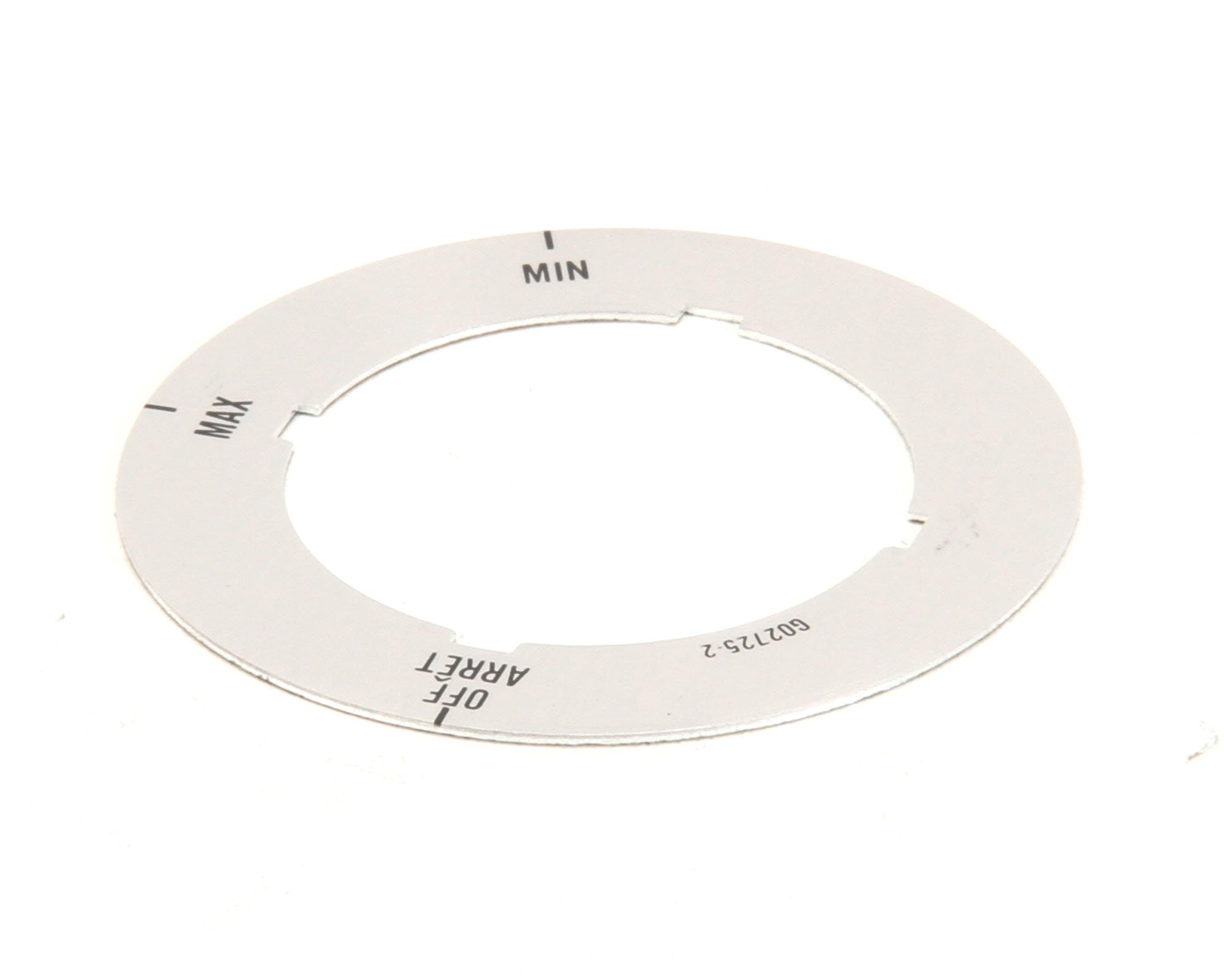 Garland G02725-2 Dial Insert (Off/Max/Min)