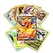 50+ Official Pokemon Cards Binder Collection Booster Box with 5 Foils in Any Combination and at Least 1 Rarity, GX, EX, FA, Tag Team, Or Secret Rare, with Cards Like Charizard and Detective Pikachu