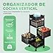 Imagen de JUPPLIES Carrito Auxiliar con Ruedas