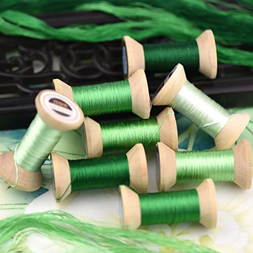 Image of Natural 100% Mulberry Handmade Embroidery Silk Thread Silk Floss (71)