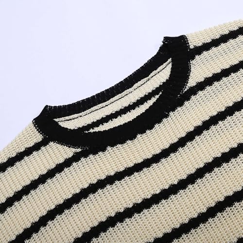 Casual Pullover Lightweight Sweaters Striped Sweater Top Spring Summer Pullover Casual Pullover Lightweight2