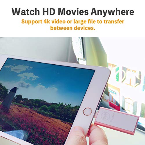 Flash Drives for iPhone, Backup Photos and Videos, Photo Backup Device, Compatible with Your iPhone and iPad, External Storage & Memory Expansion -【Silver 64GB】 - Thumbnail 3