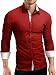 Grin&Bear Slim Fit men's wrinkle free contrast shirt dress shirt, SH510