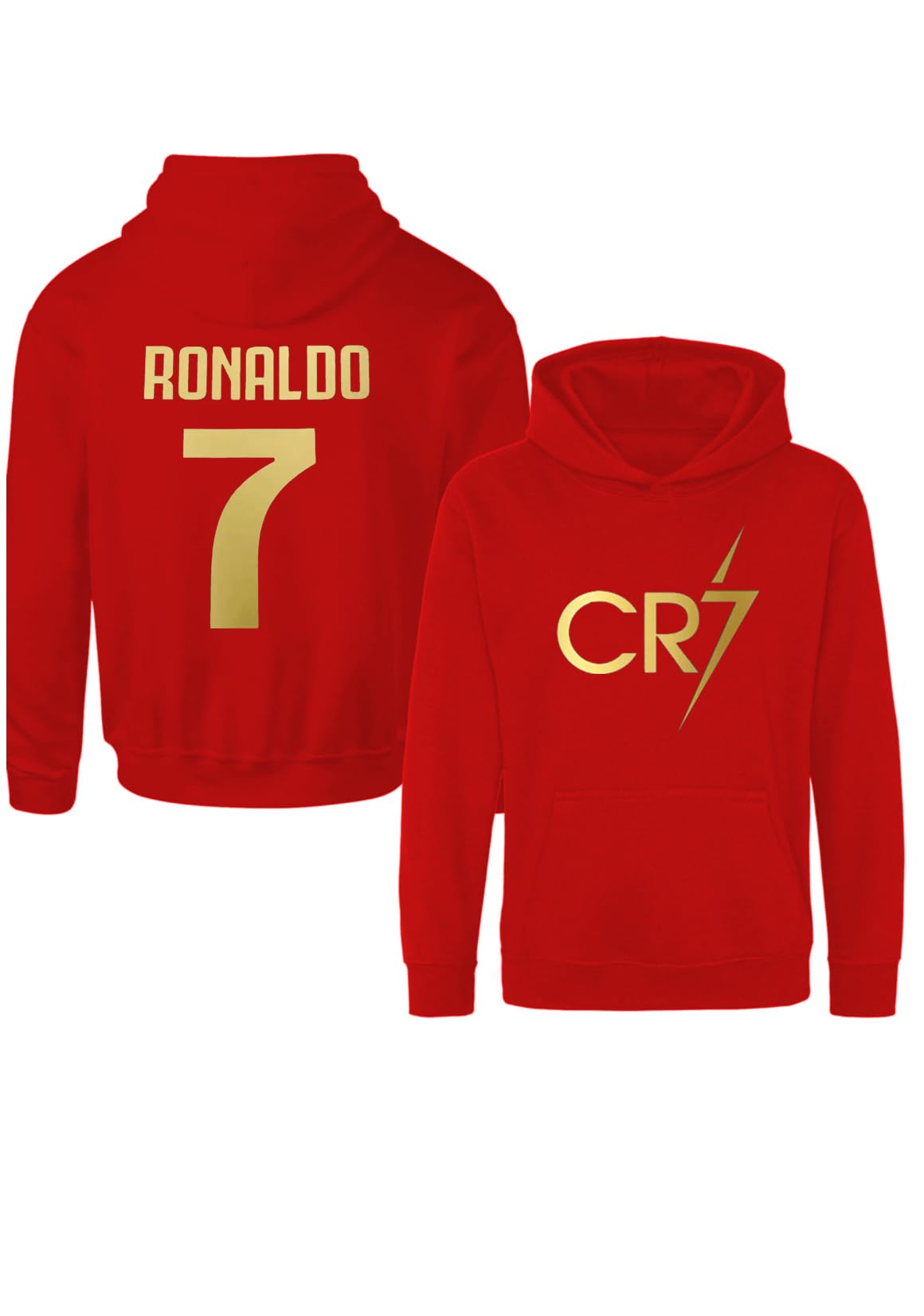 AZ Inspired CR7 Unisex Kids Hoodie - Premium Quality Football Support