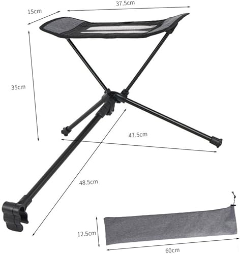 Miniatura 3 de YARNOW Folding Chair Footstool Outdoor Lounge Kids Outdoor Chairs Sillas Plegables Kids Lounge Chair Outdoor Recliner Chair Recliner Chairs for