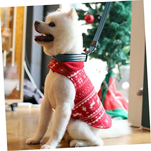 Disfraz navideño reversible para perros pequeños miniatura 2
